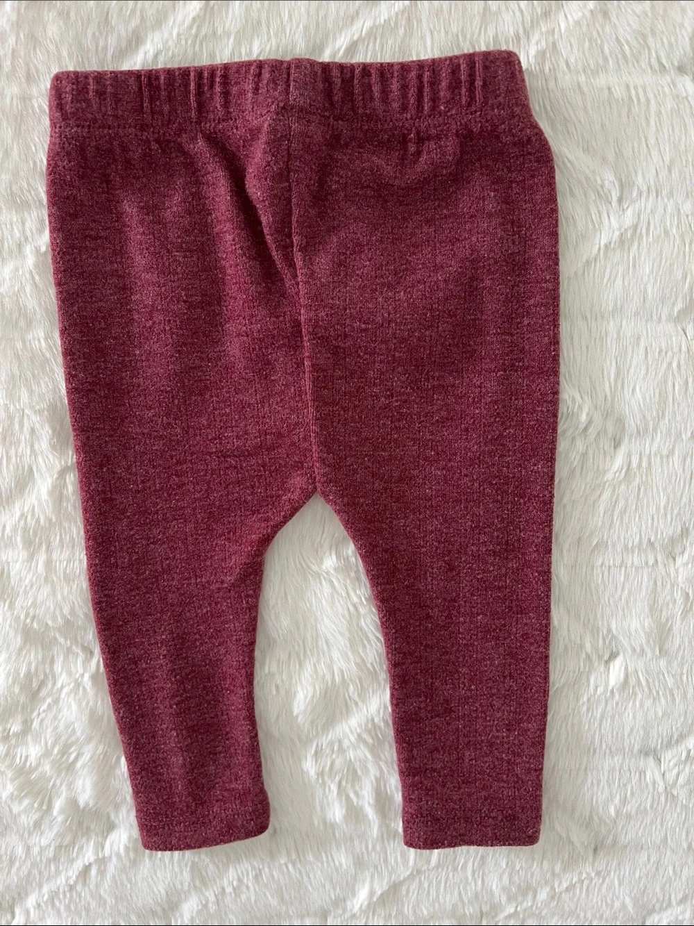Old Navy | Red Wine Ruffle-Trim Baby One-Piece & Matching Pants #746725-00 0-3 M